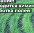 Химическая обработка посевов. - Тотемский муниципальный округ