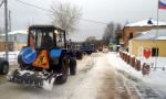 Снег убираем своевременно.