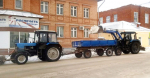 Снег убираем своевременно.