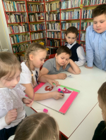 в Калининской библиотеке праздник, посвященный первой книге первоклассников – Азбуке